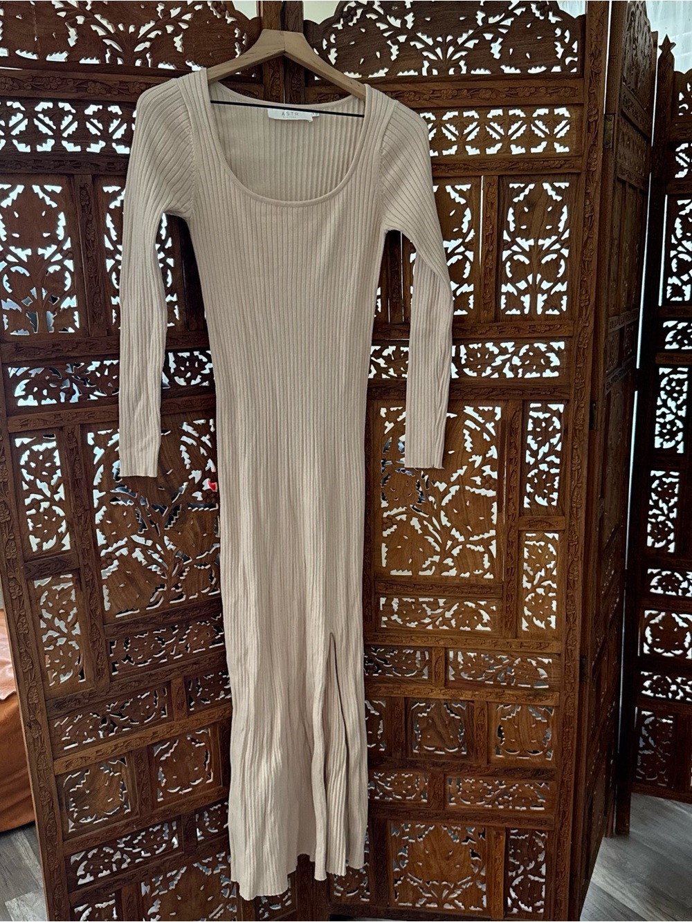 ASTR long sleeve sweater dress